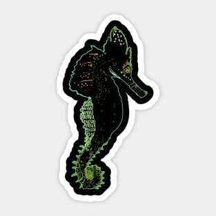 Sea Horse Sticker